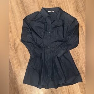 Abercrombie & Fitch Charcoal Shirt Dress